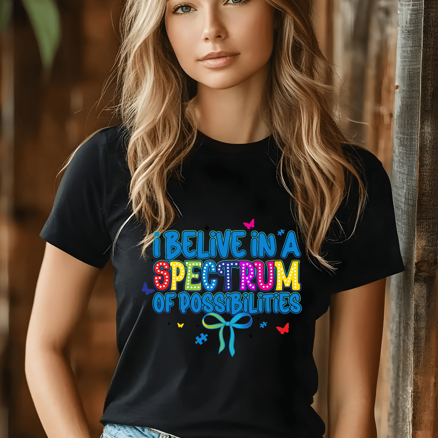 Ink and Charms Designs T-Shirt Empowering Minds - Autism awareness