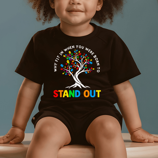 Ink and Charms Designs T-Shirt Empowering Minds - Autism awareness
