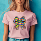 Ink and Charms Designs T-Shirt Empowering Minds - Autism bow design