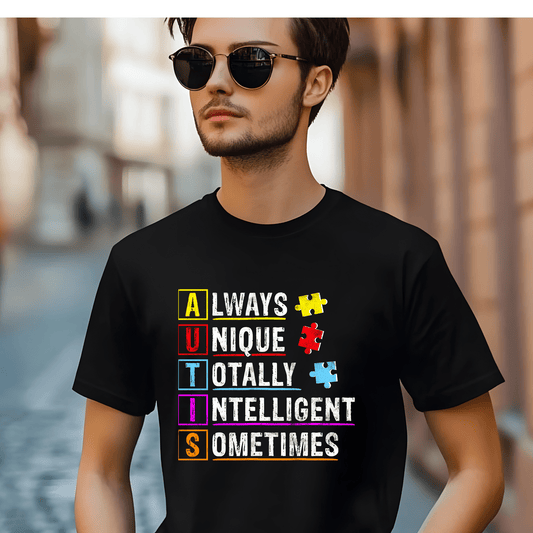 Ink and Charms Designs T-Shirt Empowering Minds - Autism design