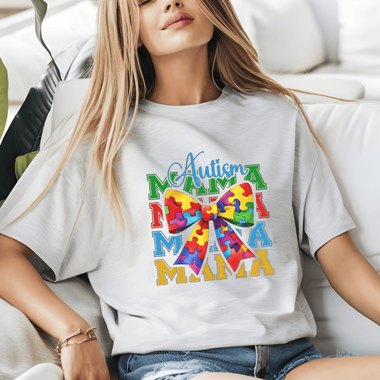 Ink and Charms Designs T-Shirt Empowering Minds - Autism mama