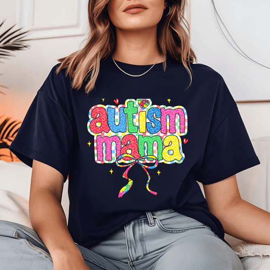 Ink and Charms Designs T-Shirt Empowering Minds - Autism mama