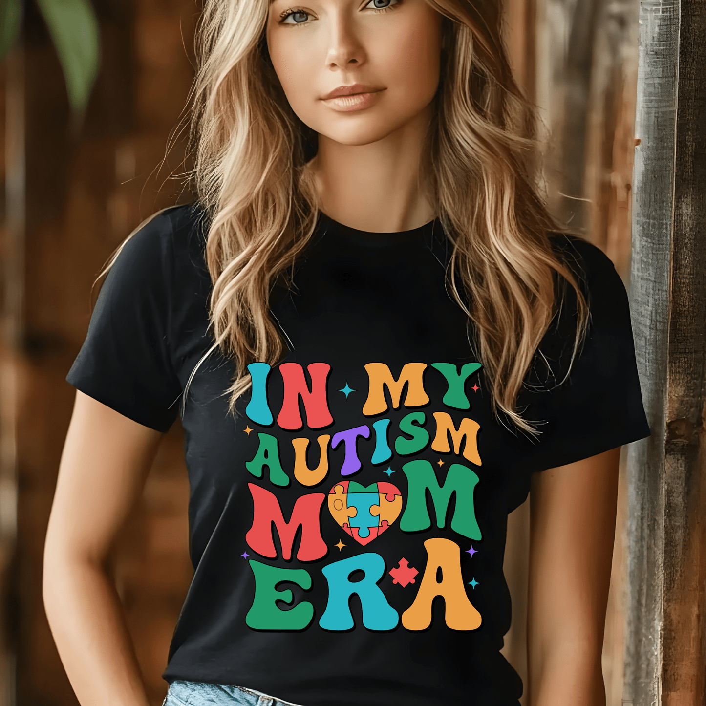 Ink and Charms Designs T-Shirt Empowering Minds - In my Autism Mom Era