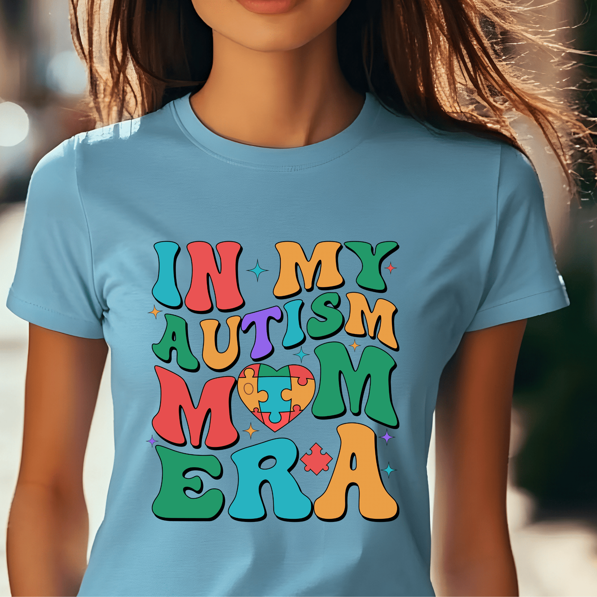 Ink and Charms Designs T-Shirt Empowering Minds - In my Autism Mom Era
