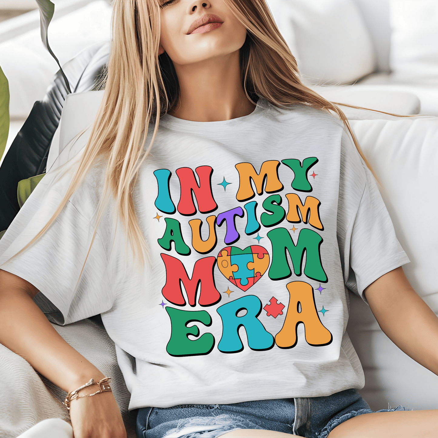 Ink and Charms Designs T-Shirt Empowering Minds - In my Autism Mom Era
