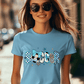 Ink and Charms Designs T-Shirt Girly Soccer Word Art Hoodie – Stylish Sporty Apparel with Bow Design
