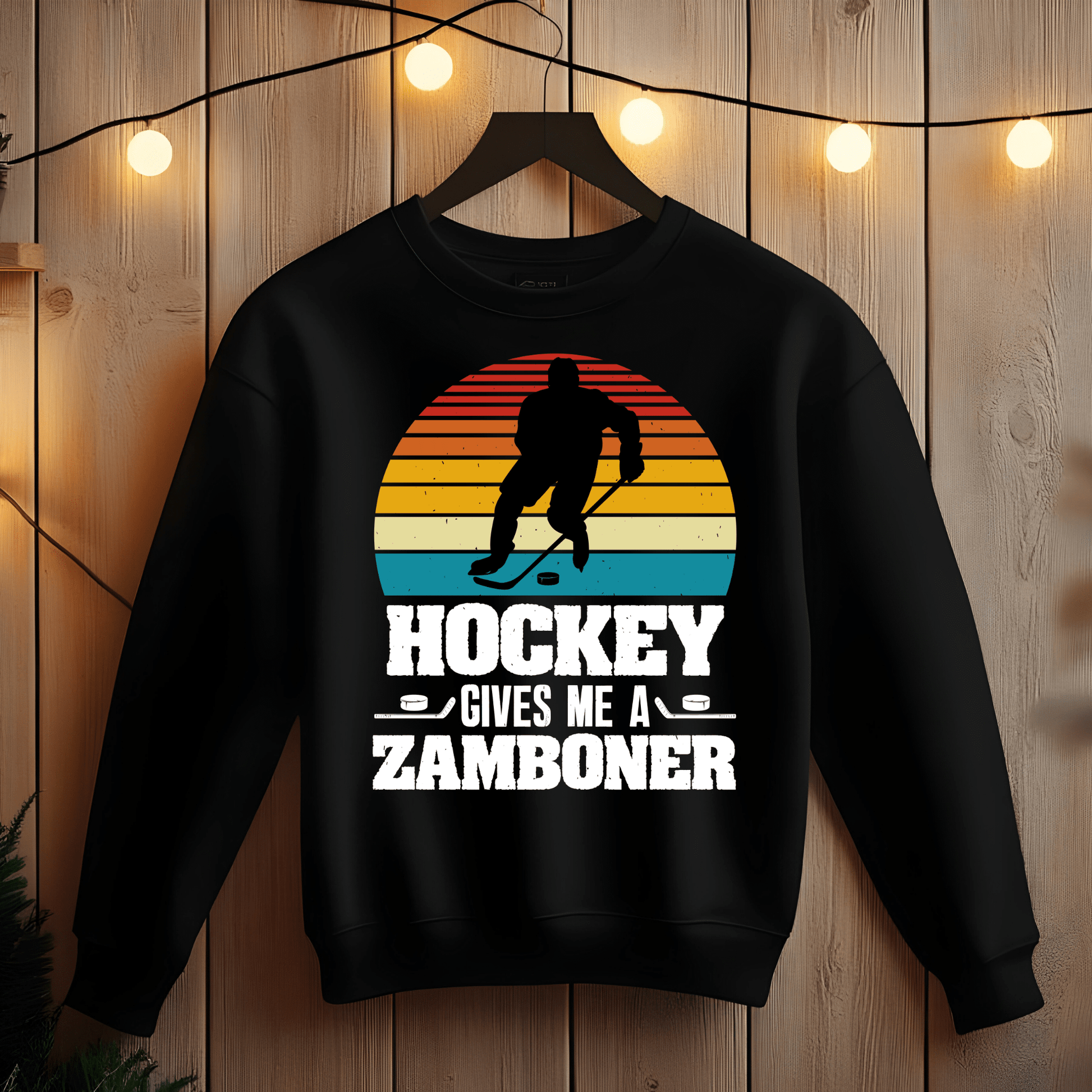 Ink and Charms Designs T-Shirt Hockey Zamboner Tee- Playful Game Day Humor Design