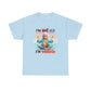 Ink and Charms Designs T-Shirt Light Blue / S Vintage Funny Yoga Tee
