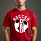 Ink and Charms Designs T-Shirt Soccer Dad T-shirt- Proud Sideline Supporter Apparel