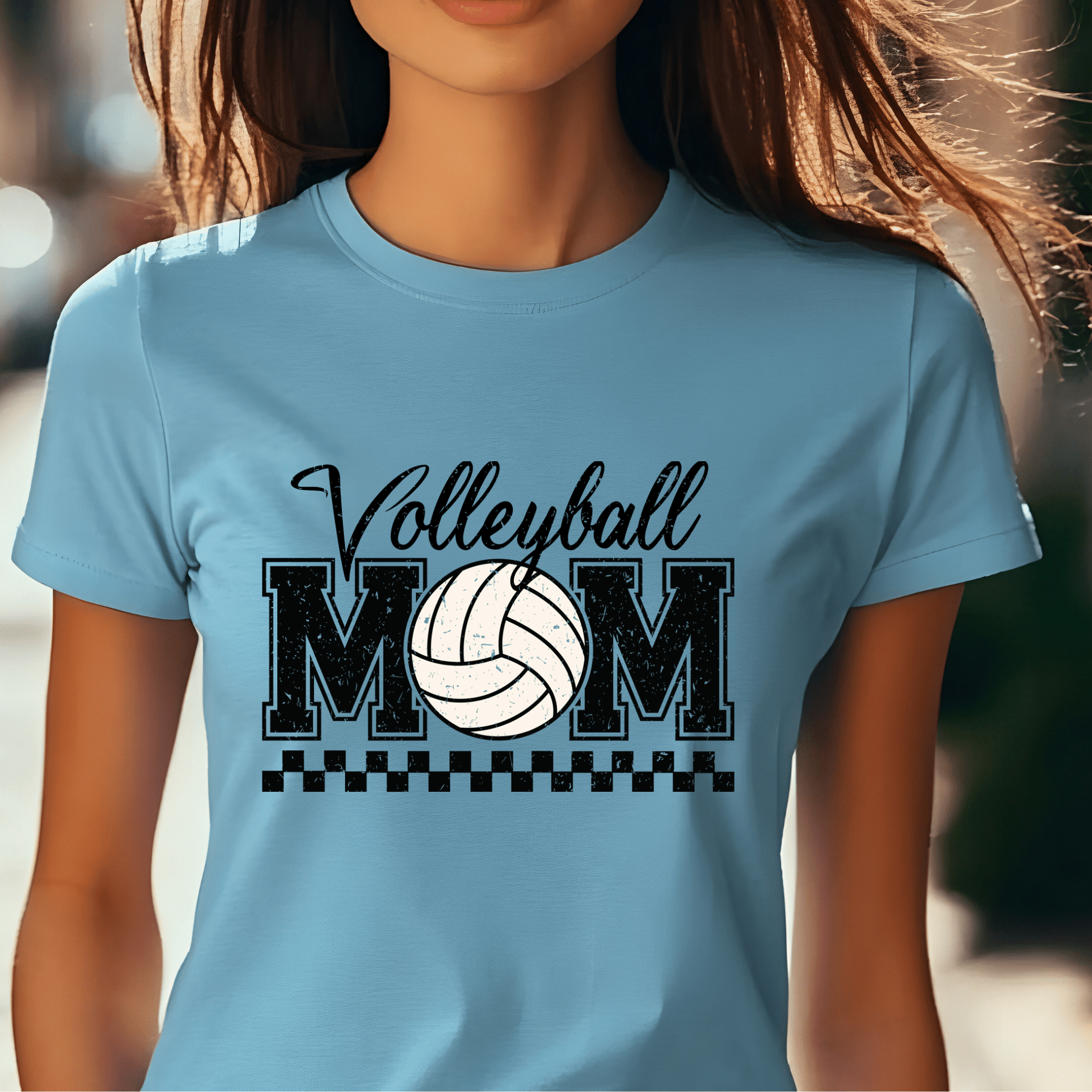 Ink and Charms Designs T-Shirt T-shirt / White / S Volleyball Mom Hoodie - Stylish Court Side Support Apparel