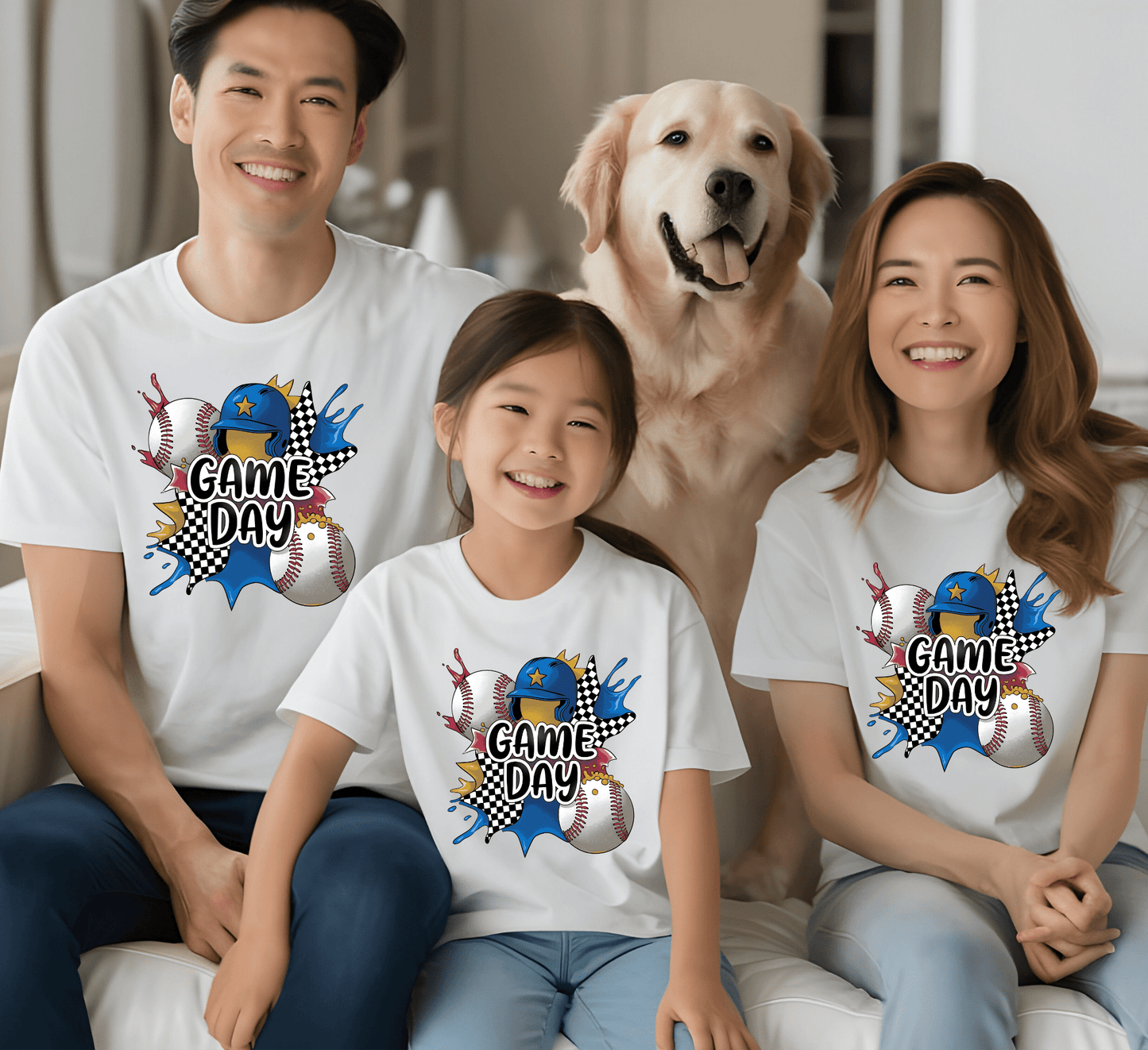 Ink and Charms Designs T-Shirt T-shirt / White / XS Game Day Baseball Hoodie - Bold Diamond Design for Players & Fans