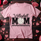 Ink and Charms Designs T-Shirt Volleyball Mom Hoodie - Stylish Court Side Support Apparel