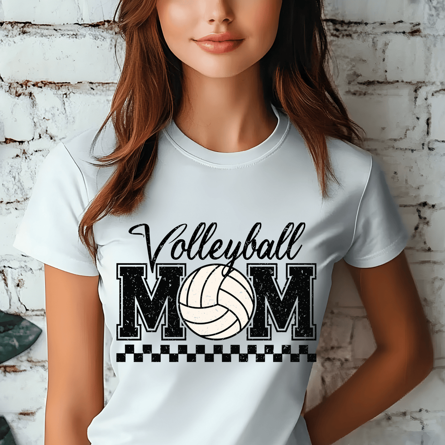 Ink and Charms Designs T-Shirt Volleyball Mom Hoodie - Stylish Court Side Support Apparel