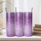 Ink and Charms Designs Tumblers ✨ 20oz Purple Gradient Glitter Tumbler ✨