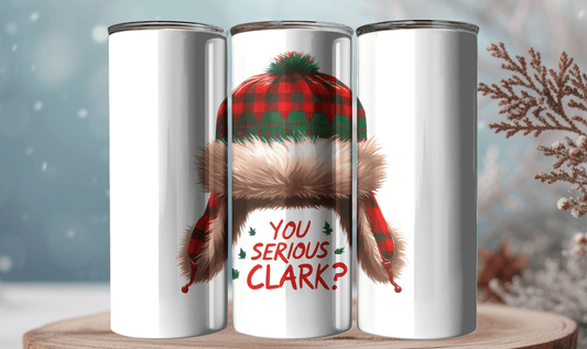 Ink and Charms Designs Tumblers Christmas 20oz Straight Skinny Tumbler