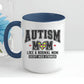 Ink and Charms Designs Mug Autism Mom ceramic mug  (11, 15oz)