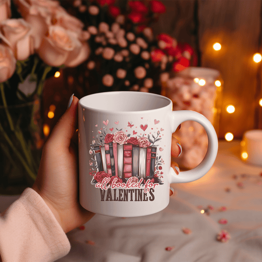 Ink and Charms Designs Mug Coffee Mug - All booked for Valentines 15oz