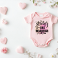 Ink and Charms Designs Onesiess "Strong Like Mama"- Baby Onesie