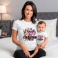 Ink and Charms Designs Onesiess "Strong Like Mama"- Baby Onesie