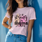 Ink and Charms Designs Onesiess "Strong Like Mama"- Baby Onesie