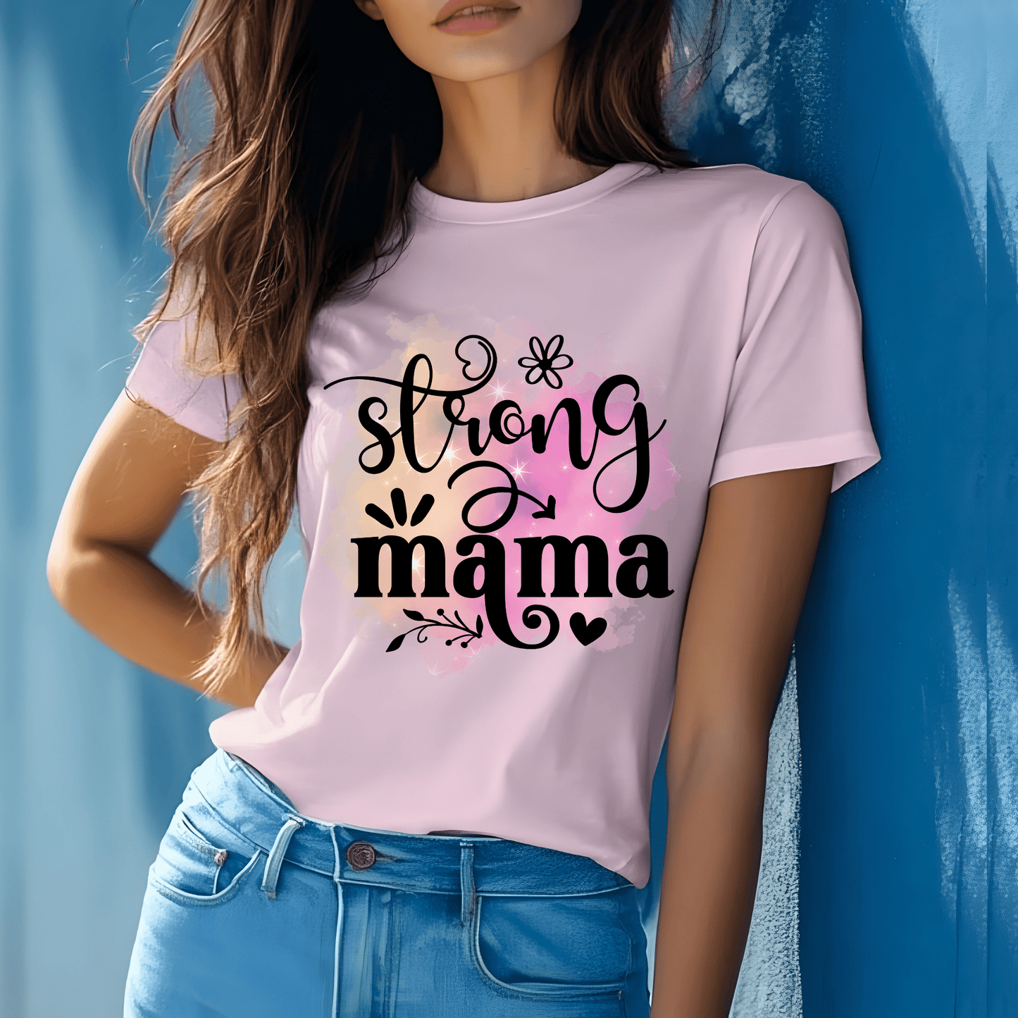 Ink and Charms Designs Onesiess "Strong Like Mama"- Baby Onesie