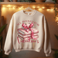 Ink and Charms Designs Sweatshirt All Booked for Valentine's - Reading Lovers Sweatshirt