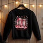 Ink and Charms Designs Sweatshirt All Booked for Valentine's - Reading Lovers Sweatshirt