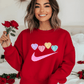 Ink and Charms Designs Sweatshirt Athletic Valentines day T-shirt/Sweatshirt