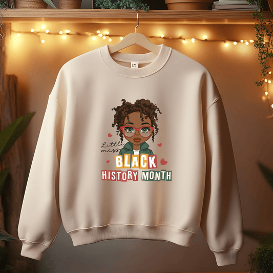 Ink and Charms Designs Sweatshirt Beige / S ✨ Celebrate Black History Month with Meaningful Fashion! ✨- Sweatshirt