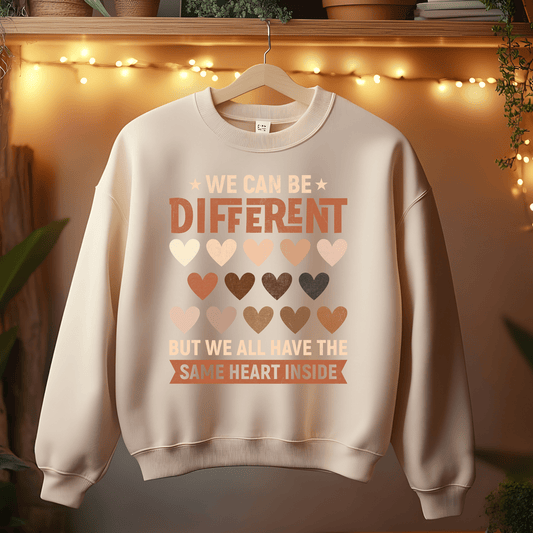 Ink and Charms Designs Sweatshirt Beige / S ✨ Celebrate Unity in Diversity! ✨- Sweatshirt