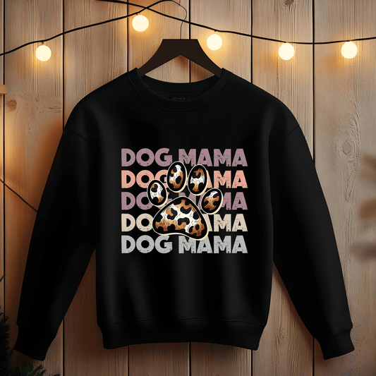 Ink and Charms Designs Sweatshirt Black / S Dog Mama Sweatshirt