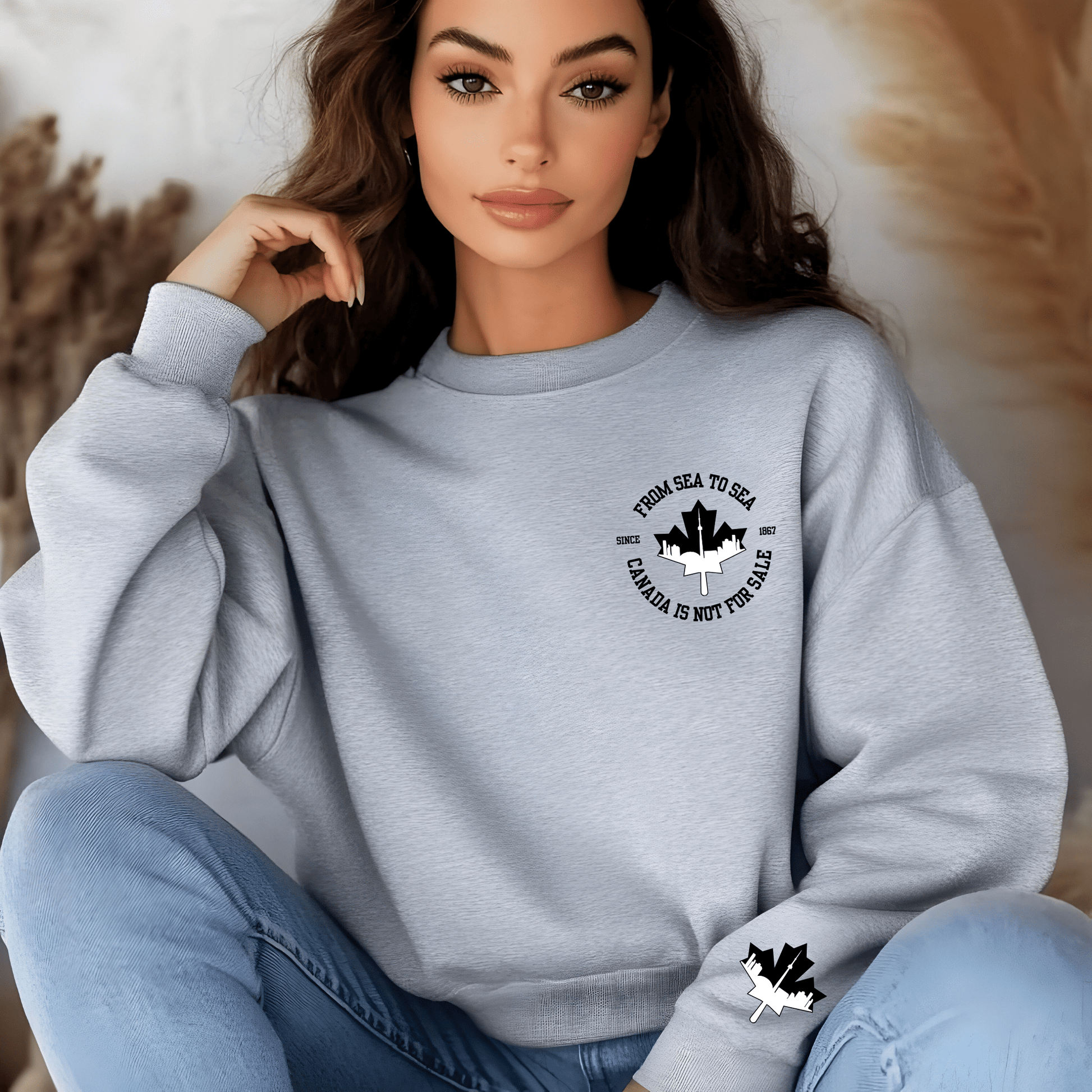 Ink and Charms Designs Sweatshirt Canada Is Not for Sale Apparel Collection