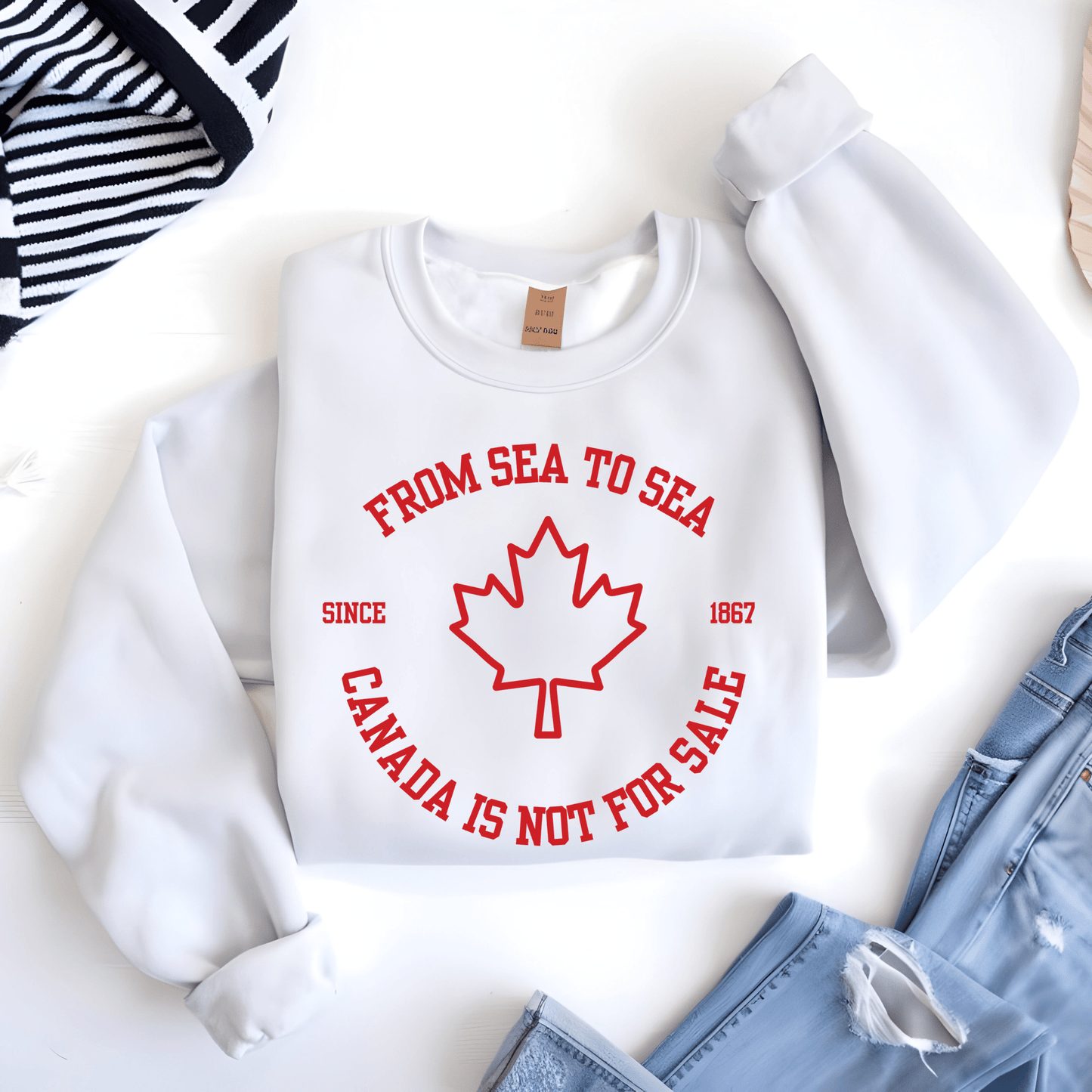 Ink and Charms Designs Sweatshirt Canada Is Not for Sale Apparel Collection