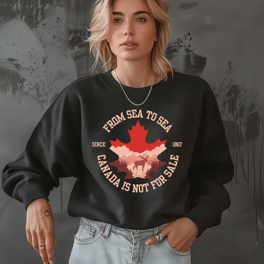 Ink and Charms Designs Sweatshirt Canada Is Not for Sale Apparel Collection