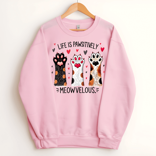 Ink and Charms Designs Sweatshirt 🐾💖 Celebrate the Purr-fection of Life with Cats! 💖🐾, T-shirt, Sweatshirt & Hoodie