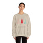 Ink and Charms Designs Sweatshirt Christmas Joy Unisex Sweatshirt with Sleeve Print