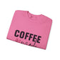 Ink and Charms Designs Sweatshirt Coffee Mode Heavy Blend Crewneck Sweatshirt