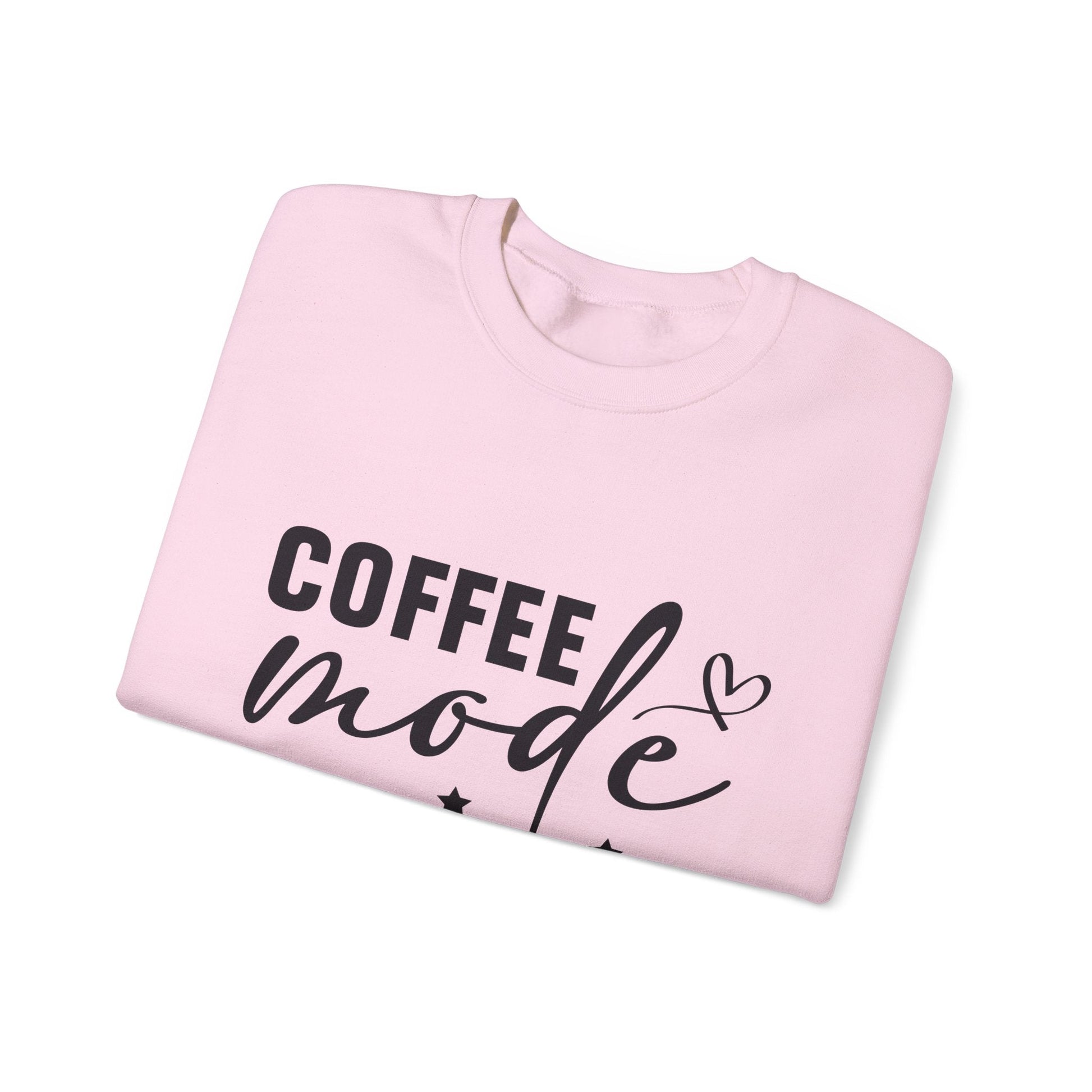 Ink and Charms Designs Sweatshirt Coffee Mode Heavy Blend Crewneck Sweatshirt