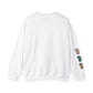 Ink and Charms Designs Sweatshirt Crewneck Sweatshirt Mama Clause Design with Kids' Names
