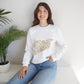 Printify Sweatshirt Crewneck Sweatshirt - Syria map with cities