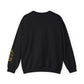 Printify Sweatshirt Crewneck Sweatshirt - Syria map with cities