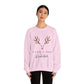 Ink and Charms Designs Sweatshirt Cute in a world of Reindeer be a Rodolph Unisex Sweatshirt