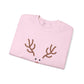 Ink and Charms Designs Sweatshirt Cute in a world of Reindeer be a Rodolph Unisex Sweatshirt