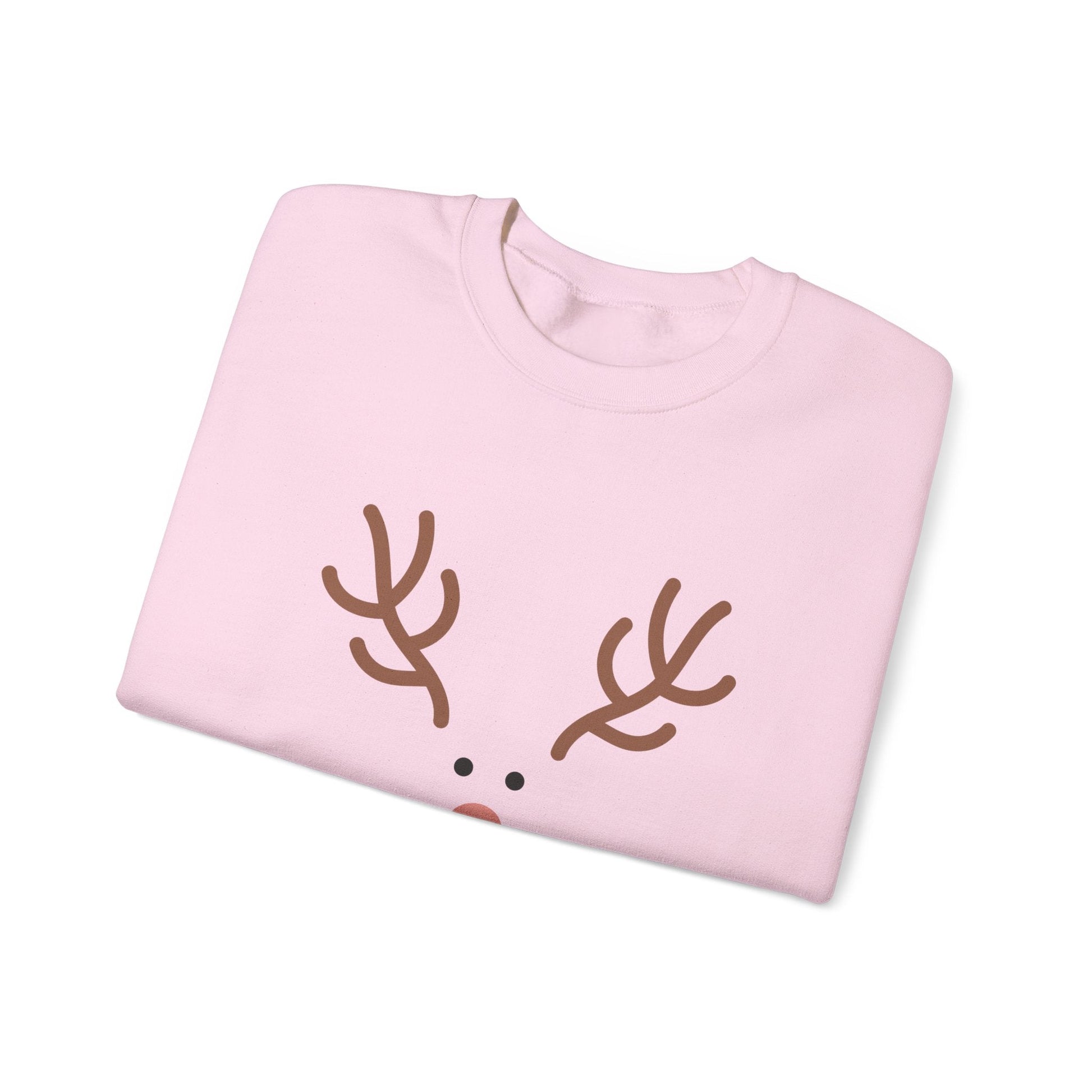 Ink and Charms Designs Sweatshirt Cute in a world of Reindeer be a Rodolph Unisex Sweatshirt