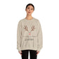 Ink and Charms Designs Sweatshirt Cute in a world of Reindeer be a Rodolph Unisex Sweatshirt