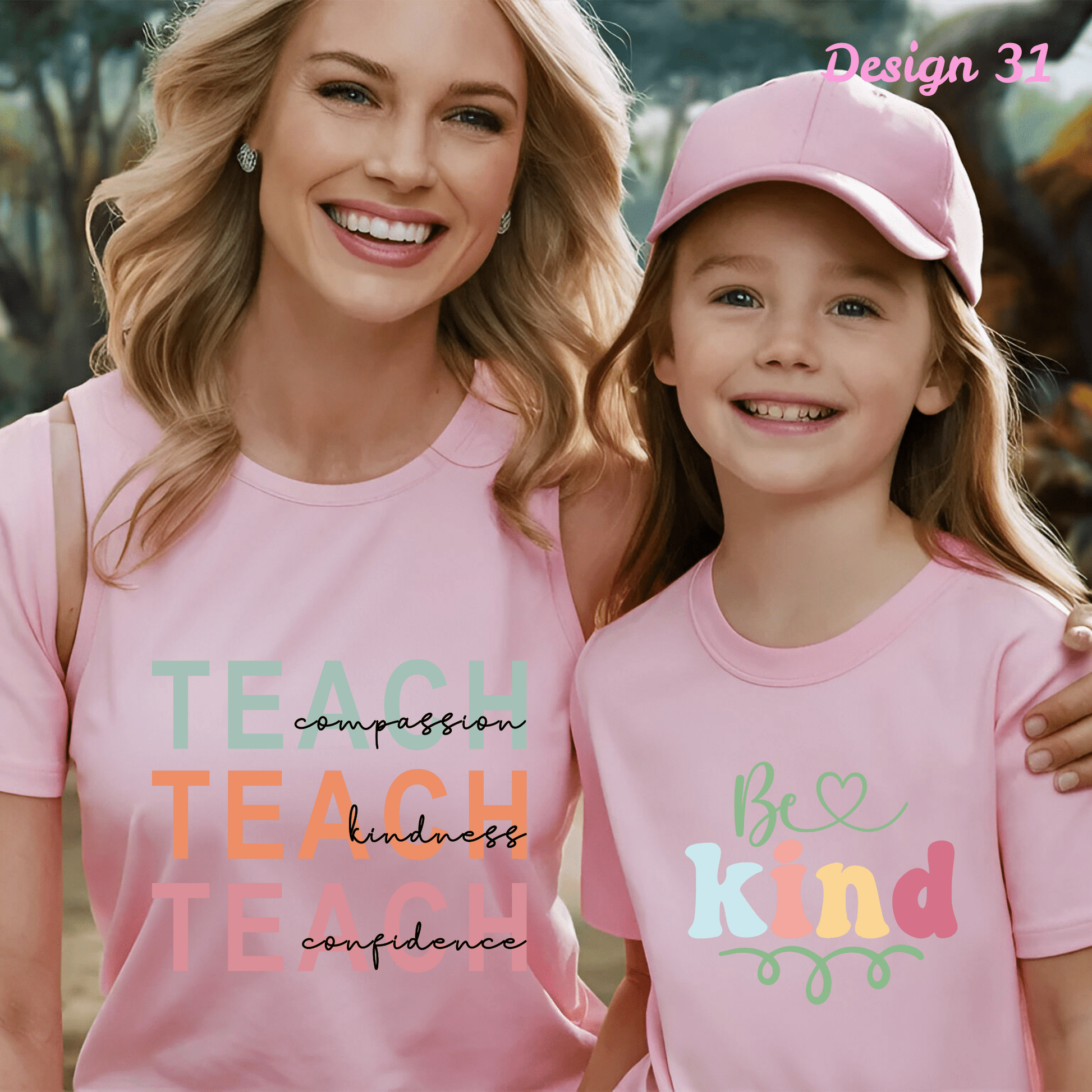Ink and Charms Designs Sweatshirt Design 31 / S Pink Day Apparel – Stand Up for Kindness collection4!