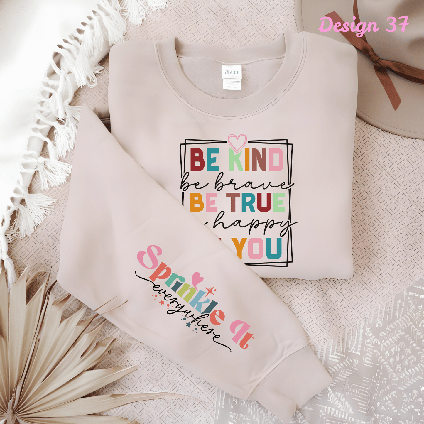 Ink and Charms Designs Sweatshirt Design 37 / S Pink Day Apparel – Stand Up for Kindness collection4!