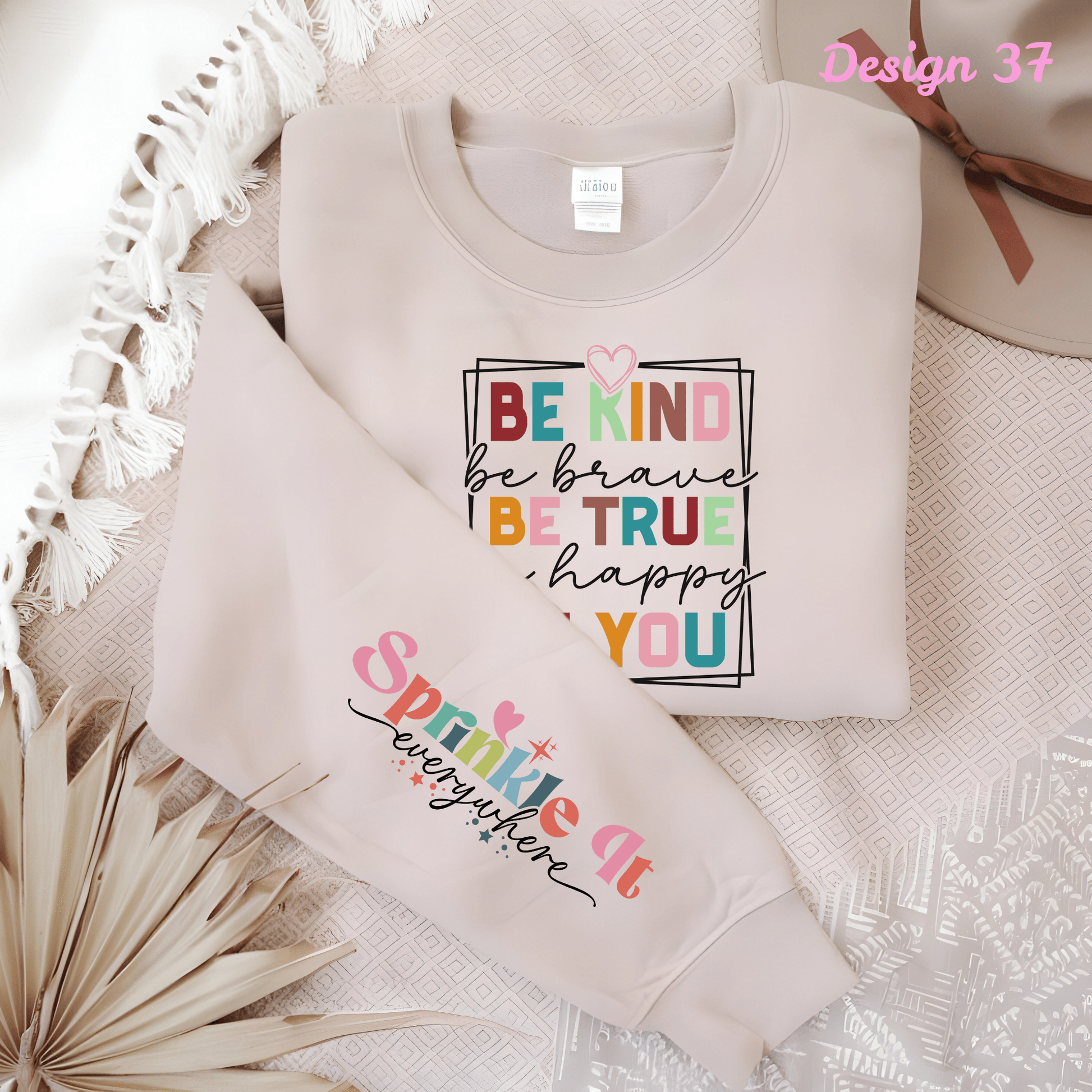 Ink and Charms Designs Sweatshirt Design 37 / S Pink Day Apparel – Stand Up for Kindness collection4!