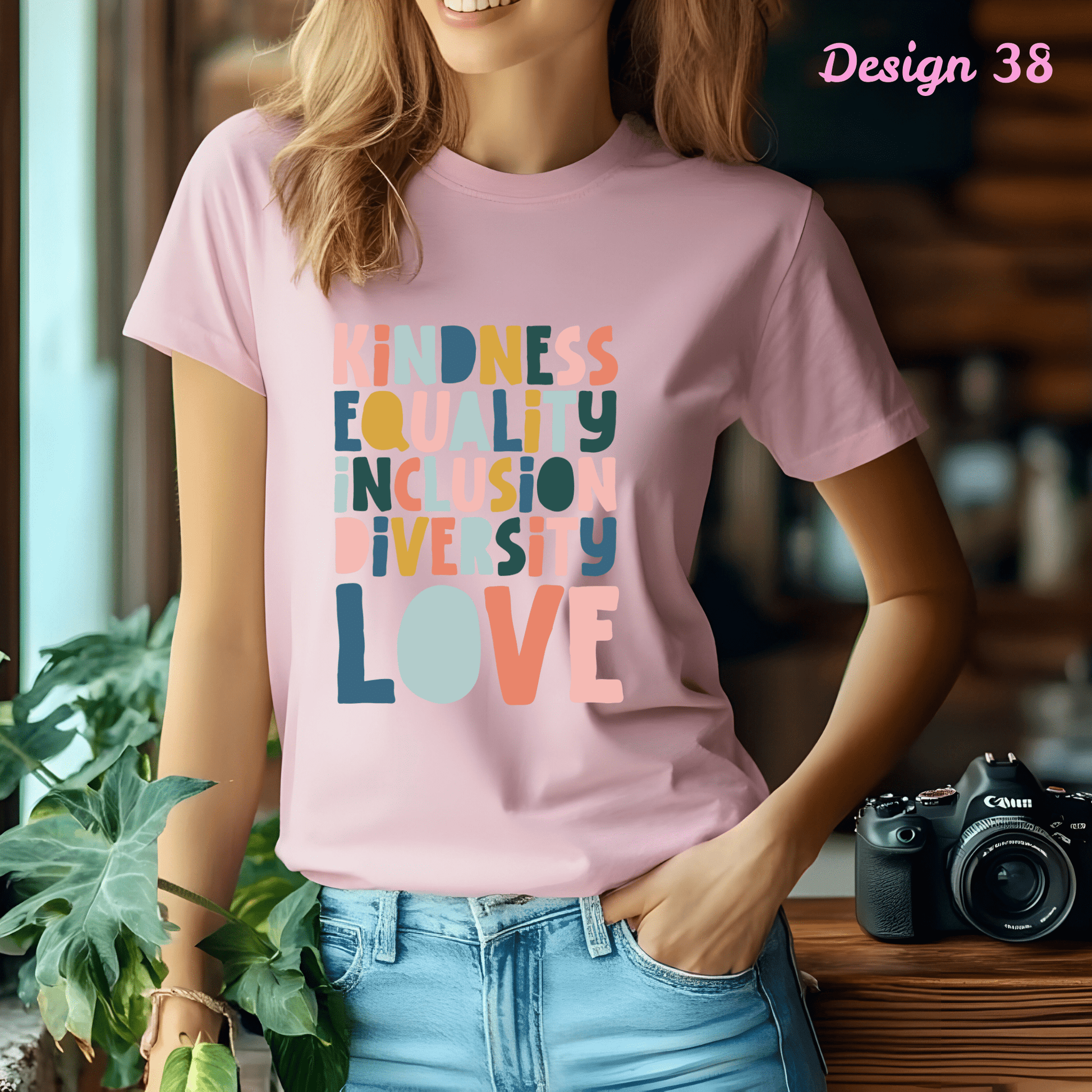 Ink and Charms Designs Sweatshirt Design 38 / S Pink Day Apparel – Stand Up for Kindness collection4!