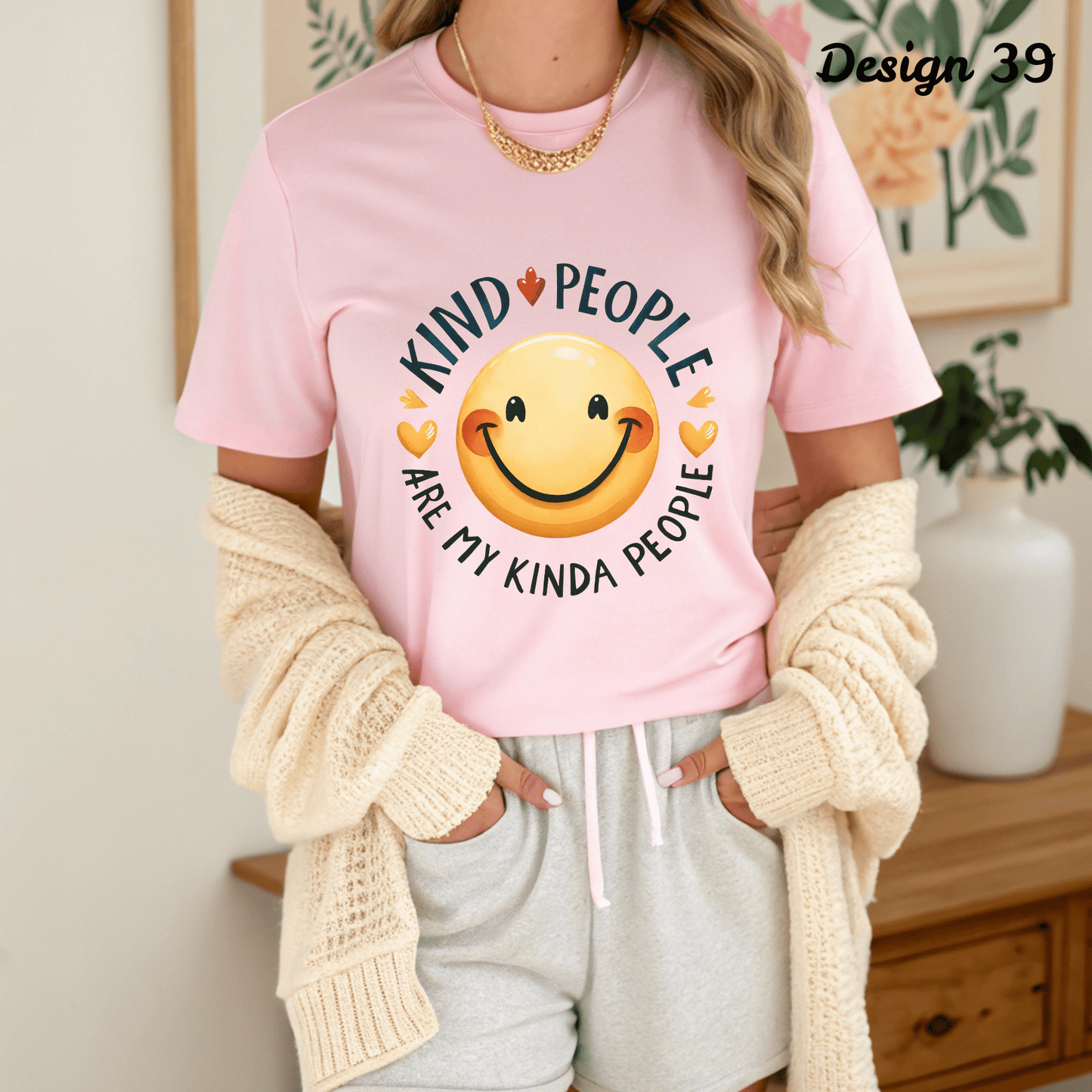 Ink and Charms Designs Sweatshirt Design 39 / S Pink Day Apparel – Stand Up for Kindness collection4!